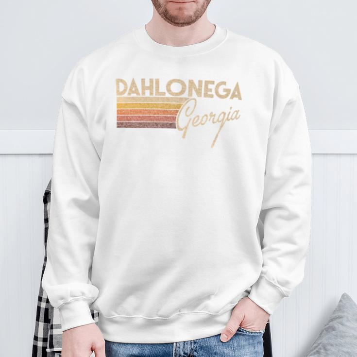 80S Style Dahlonega Georgia Sweatshirt Gifts for Old Men