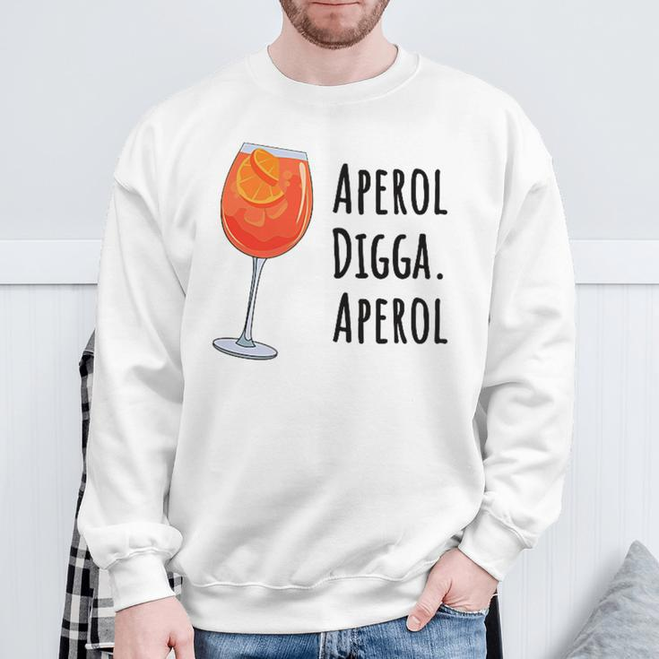 Aperol Digga Aperol Cocktail Summer Drink Aperol Sweatshirt Geschenke für alte Männer