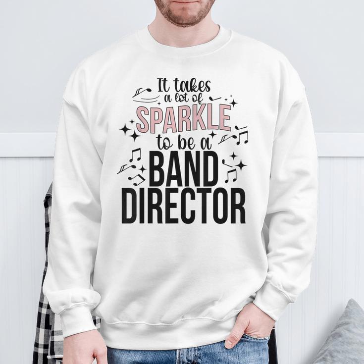 To Be A Band Director Marching Band Director Sweatshirt Gifts for Old Men