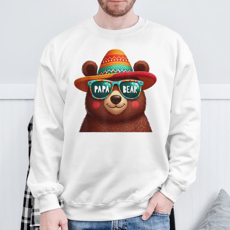 Bär Papa Bear Papaatertagsgeschenk Für Papa Spruch Lustig Sweatshirt Geschenke für alte Männer