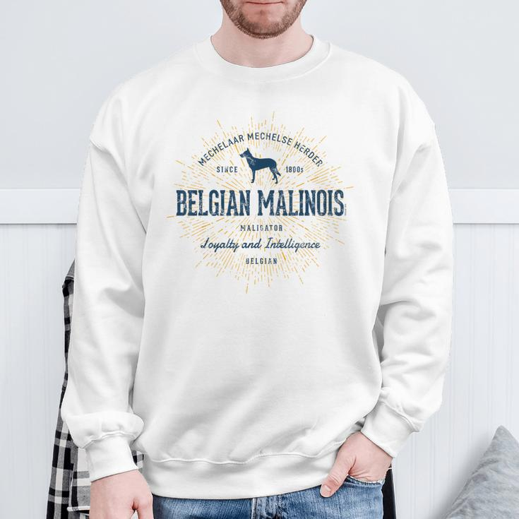 Belgian Malinois Vintage Belgian Shepherd Malinois Sweatshirt Geschenke für alte Männer