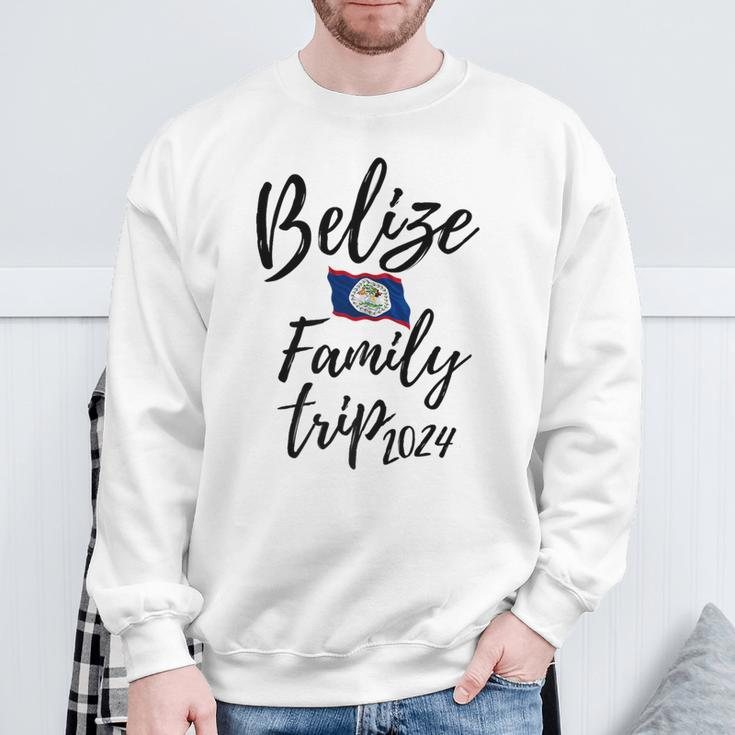 Belize Family Trip 2024 Caribbean Vacation Fun Matching Sweatshirt Gifts for Old Men