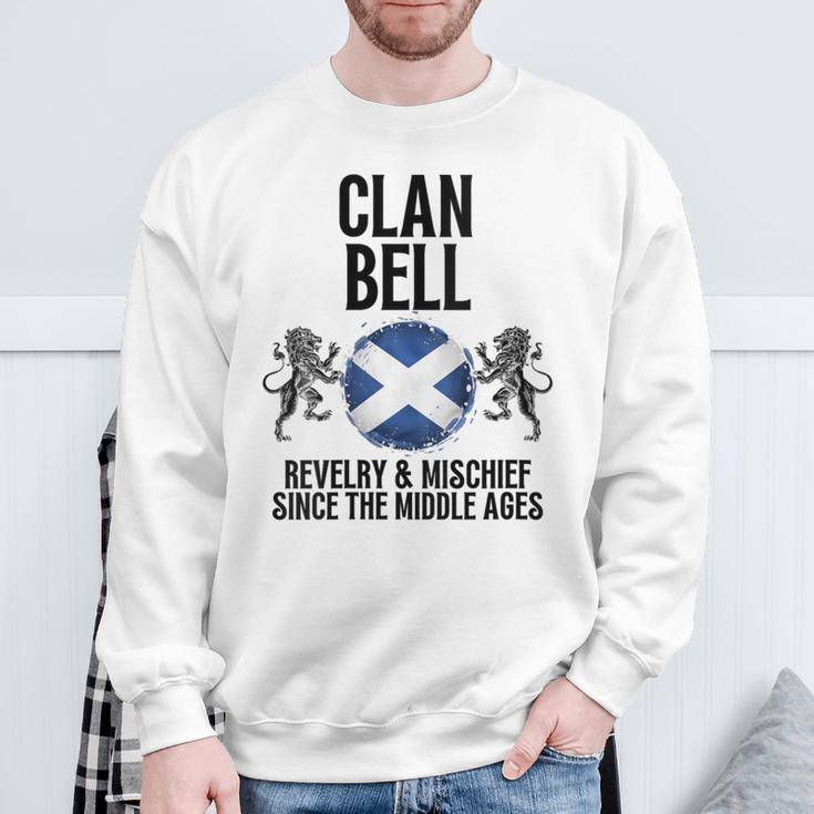 Bell Clan Scottish Family Name Scotland Heraldry Sweatshirt Gifts for Old Men