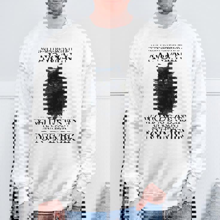 Born In November Sweatshirt Gifts for Old Men