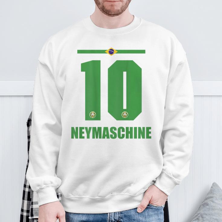 Brazil Sauf Men's Jersey Neymaschine Saufamen Sweatshirt Geschenke für alte Männer