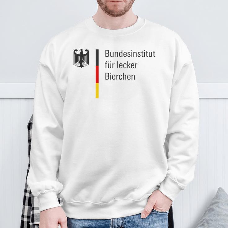 Bundesinstitut Für Leckere Bierchen Delicious Bier Party Sweatshirt Geschenke für alte Männer