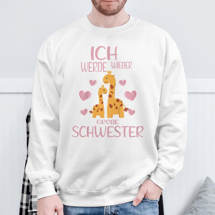 Children's Ich Werde Wieder Große Schwester Verkunden Sweatshirt Geschenke für alte Männer