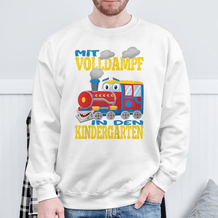 Children's Mitollteamf In Den Kindergarten Steam Train Sweatshirt Geschenke für alte Männer