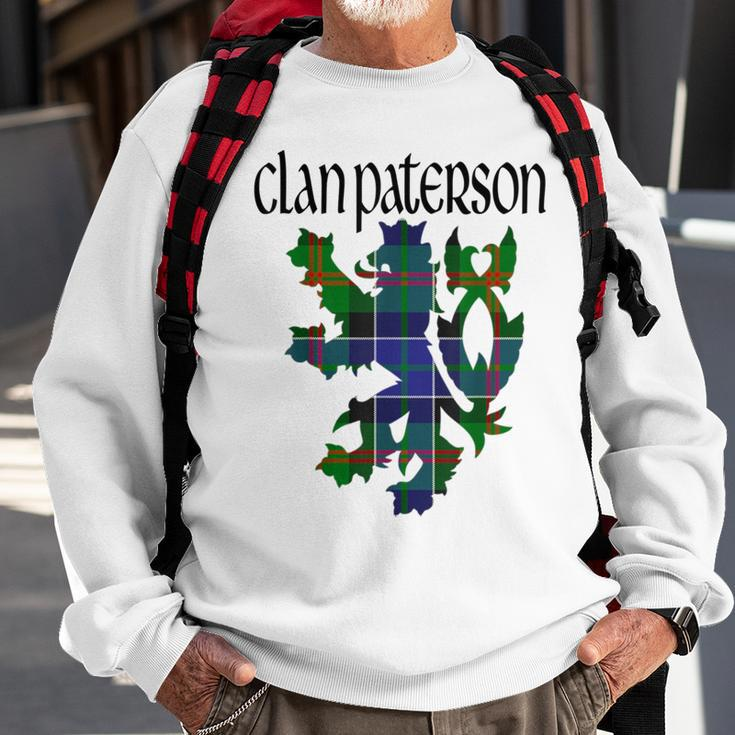 Clan Paterson Tartan Scottish Family Name Scotland Pride Sweatshirt Gifts for Old Men