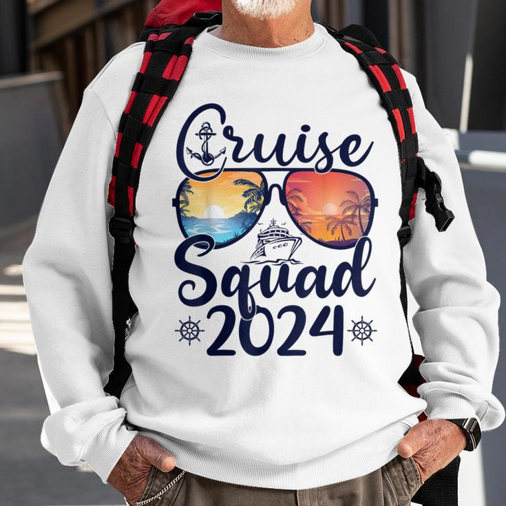 Cruise Squad 2024 Summer Vacation Matching Family Cruise Sweatshirt Gifts for Old Men
