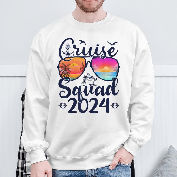 Cruise Squad 2024 Summer Vacation Matching Family Cruise Sweatshirt Gifts for Old Men