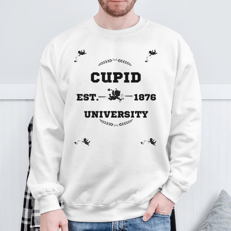 Cupid's University Sweatshirt Gifts for Old Men