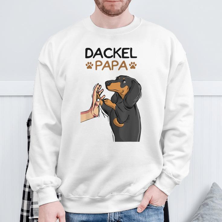 With Dachshund Dog Owners S Sweatshirt Geschenke für alte Männer