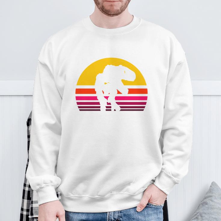 Don't Mess With Dadsaurus Für Papaateratertag Sweatshirt Geschenke für alte Männer