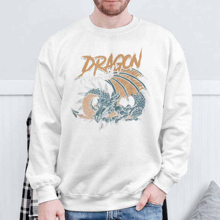 Dragon Sound Recording Sound And Audio Engineer Sweatshirt Gifts for Old Men