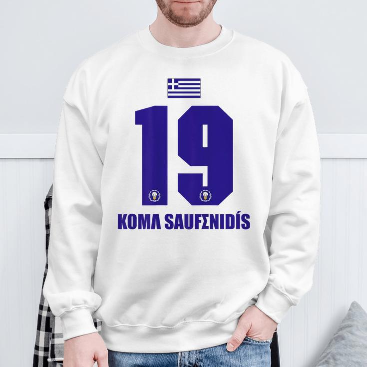 Greece Sauf Koma Saufenidis S Sweatshirt Geschenke für alte Männer