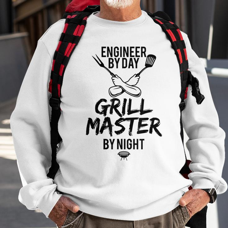 Grill Bbq Master Engineer Barbecue Sweatshirt Gifts for Old Men