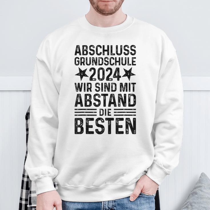 Grundschule Abschluss 2024 Mit Abstand Die Besten Kinder Sweatshirt Geschenke für alte Männer