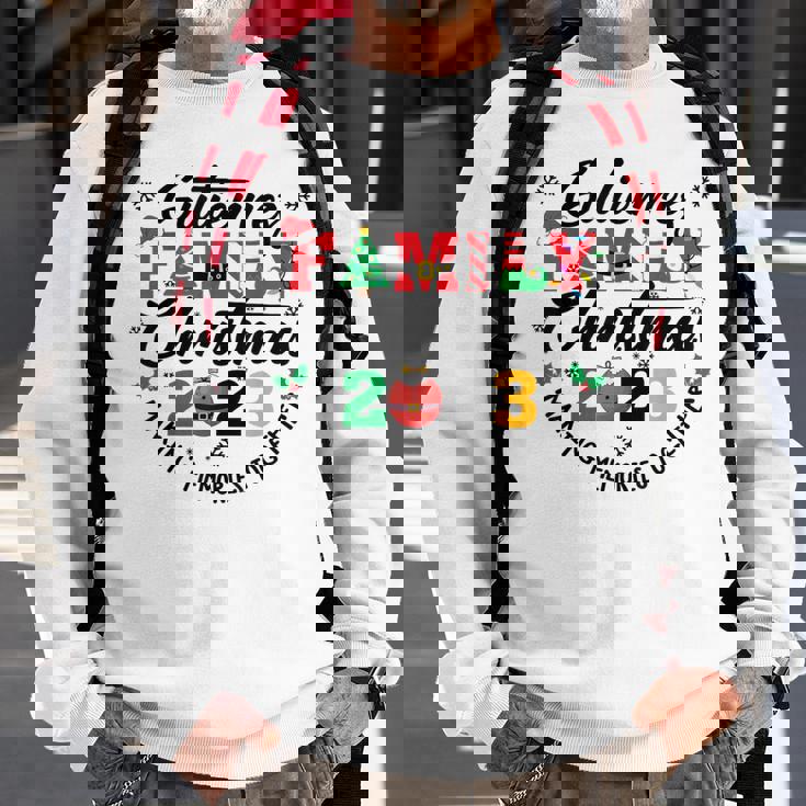 Gutierrez Family Name Christmas Matching Surname Xmas Sweatshirt Gifts for Old Men