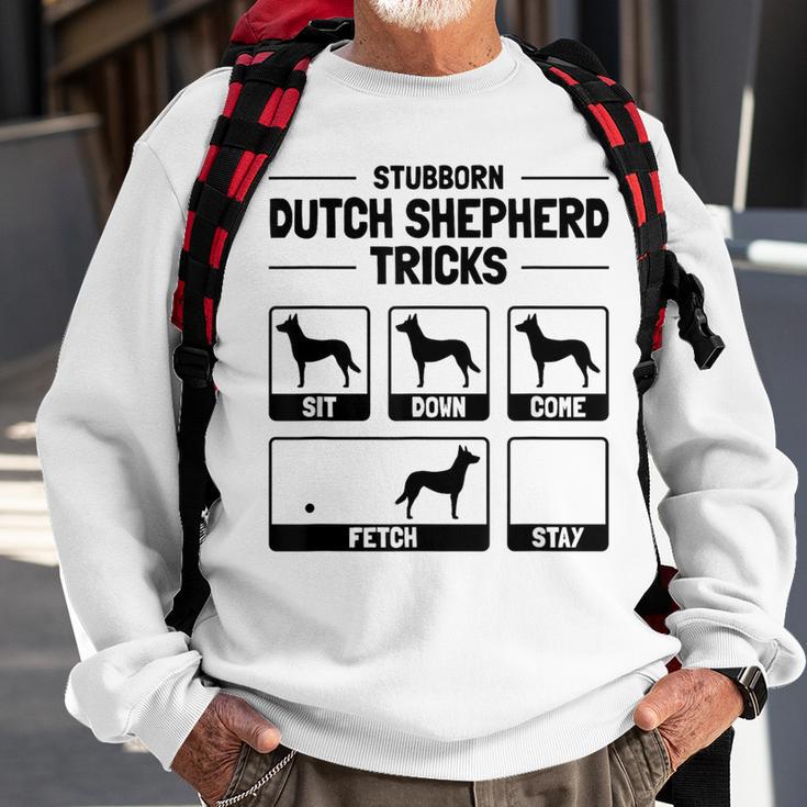 Hilarious Dutch Shepherd Dog Owner Meme Dog Training Sweatshirt Gifts for Old Men