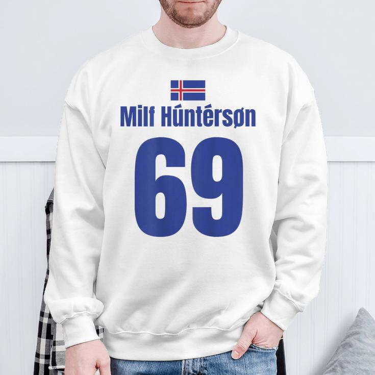 Iceland Sauf Jersey 69 Mallorca Sauf Jersey Milf Hunterson S Sweatshirt Geschenke für alte Männer