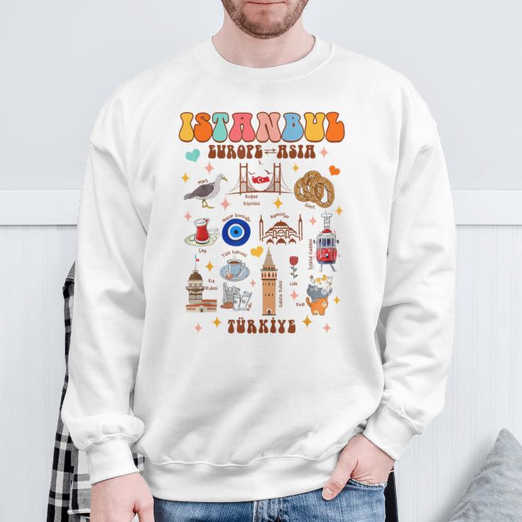 Istanbul Travel Traveling Summer Vacation Istanbul Turkey Sweatshirt Gifts for Old Men