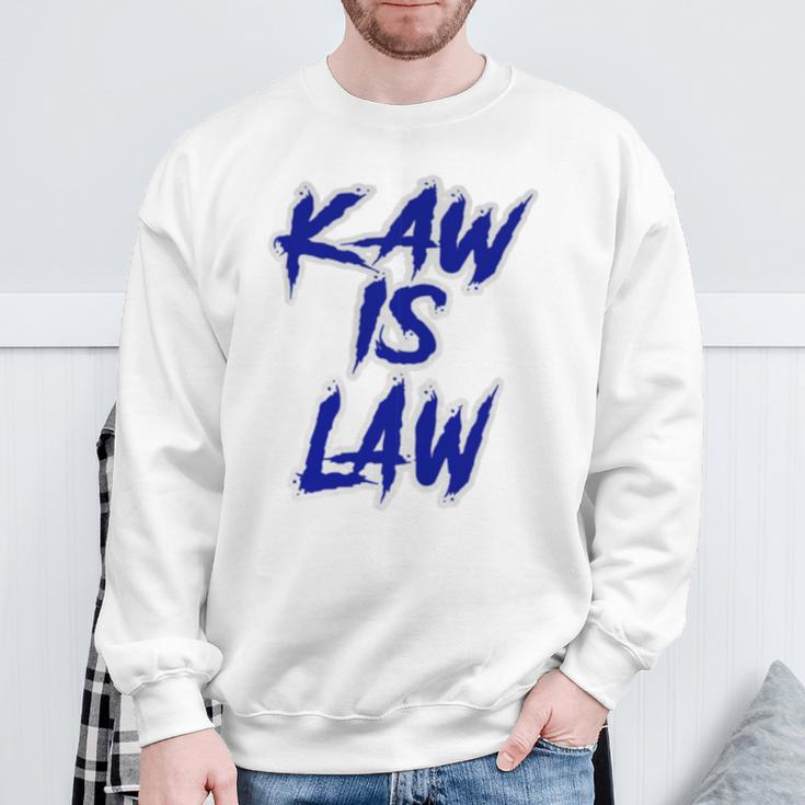 Kakaw Is Law Battlehawks St Louis Football Tailgate Sweatshirt Gifts for Old Men