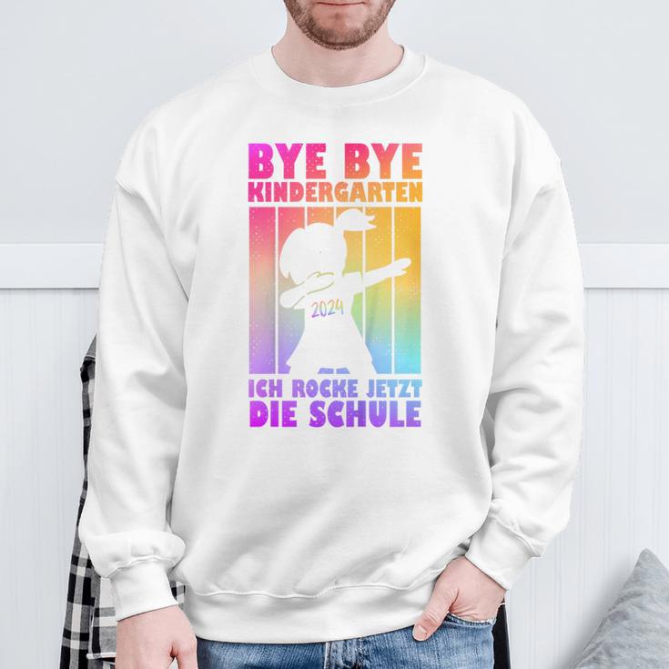 Kinder Bye Bye Kindergarten Ich Rocke Jetzt Die Schule Sweatshirt Geschenke für alte Männer