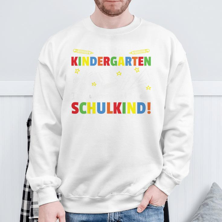 Kinder Tschüss Kindergarten Ich Werde Jetzt Ein Schulkind Sweatshirt Geschenke für alte Männer