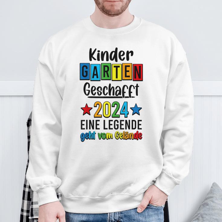 Kita Abgänger 2024 Kita Geschafft 2024 Kita Ade 2024 Sweatshirt Geschenke für alte Männer