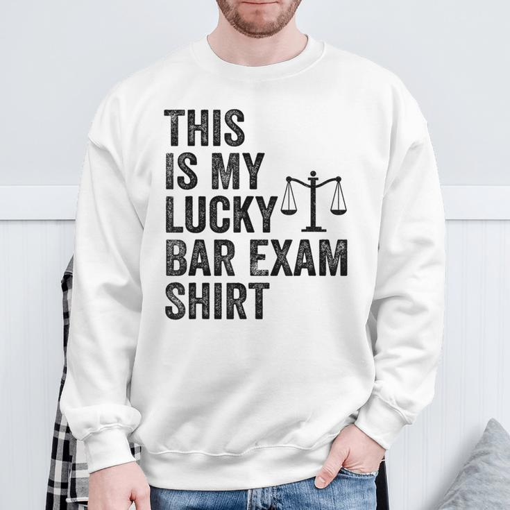 This Is My Lucky Bar Exam Lucky Bar Exam Sweatshirt Gifts for Old Men