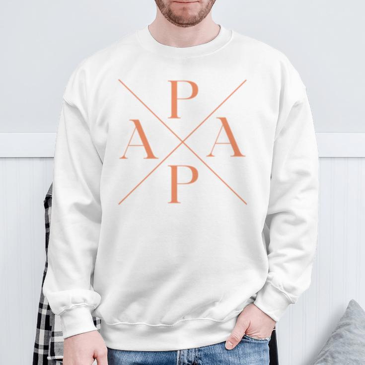 Lustiger Papa Est 1960 Papa Seit 1960 Papa 1960 Sweatshirt Geschenke für alte Männer