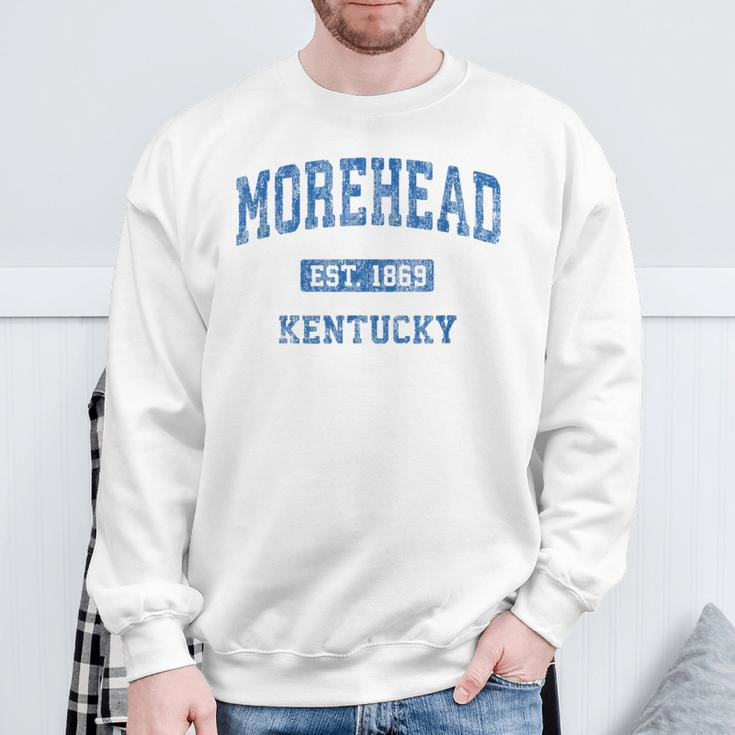 Morehead Kentucky Ky Vintage Athletic Sports Sweatshirt Gifts for Old Men