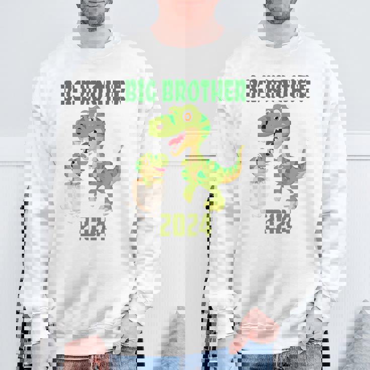 Niños Big Brother 2024 Conviértete En Hermano Mayor 2024 Regalo Camisa de entrenamiento Regalos para ancianos