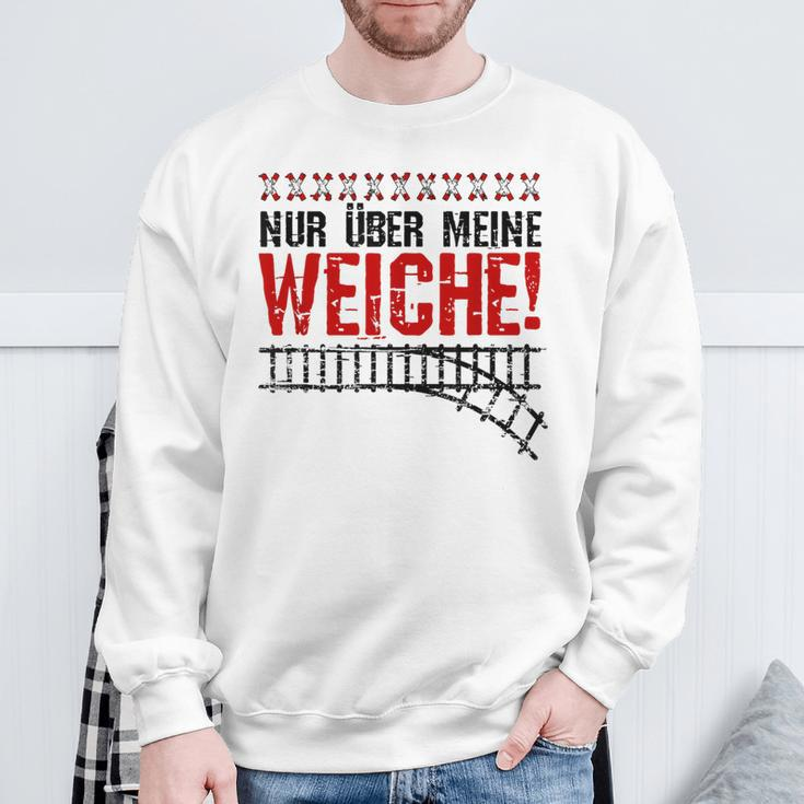 Nur Über Meine Soft Slogan Train Model Railway Sweatshirt Geschenke für alte Männer