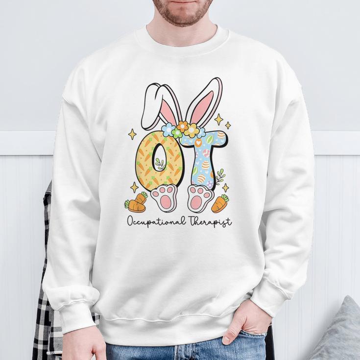 Occupational Therapy Easter Bunny Ot Ota Spring Ot Assistant Sweatshirt Gifts for Old Men