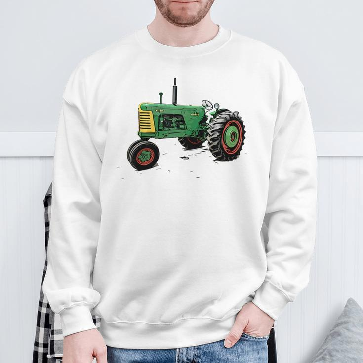 Old Oliver 88 Tractor Sweatshirt Gifts for Old Men