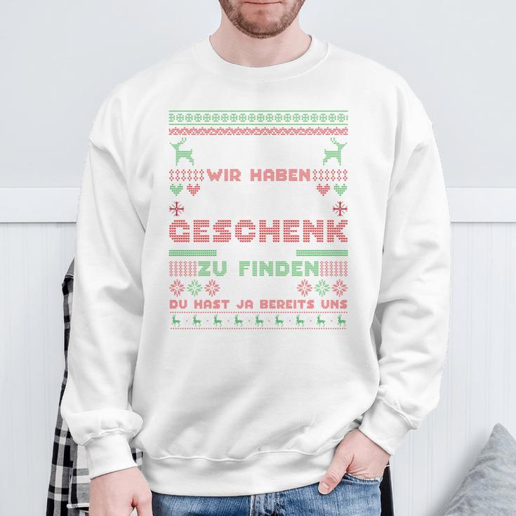 Papa Beste Geschenk Hast Du Weihnachten Kinder Papa Sweatshirt Geschenke für alte Männer