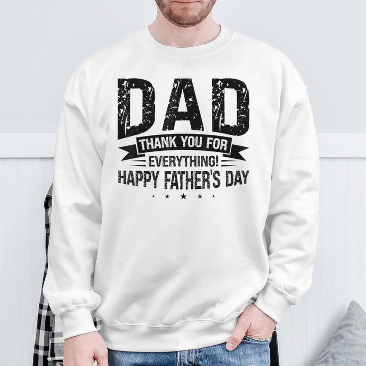 Papa Danke Für Alles Alles Gute Zumatertag Sohn Sweatshirt Geschenke für alte Männer