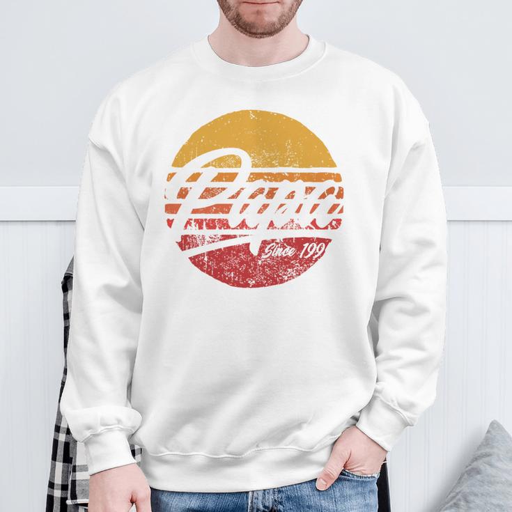 Papa Seit 1994 27 Geburtstag 27 Jahre Als Papa Retro Sweatshirt Geschenke für alte Männer