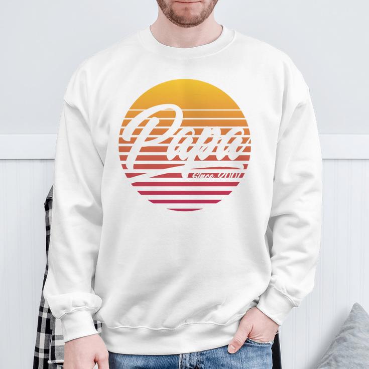 Papa Seit 2001 20 Geburtstag 20 Jahre Als Papa Sweatshirt Geschenke für alte Männer