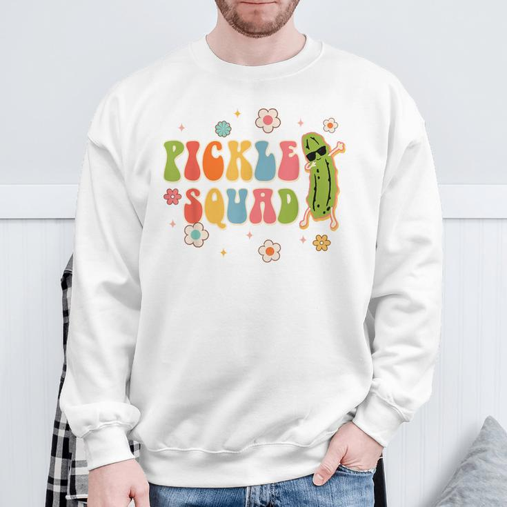 Pickle Squad Bridesmaid Bride Babe Bachelorette Matching Sweatshirt Gifts for Old Men