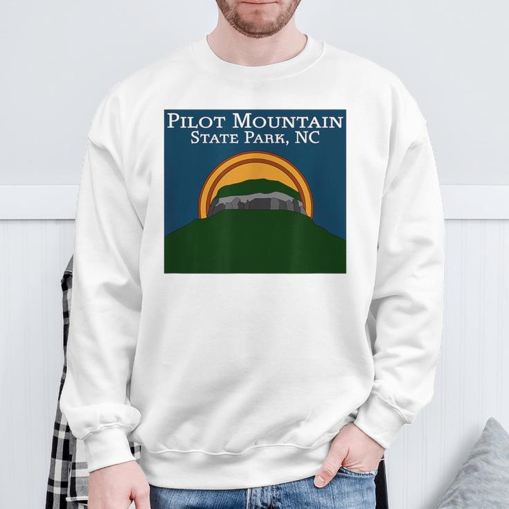 Pilot Mountain State Park North Carolina Nc Sweatshirt Gifts for Old Men