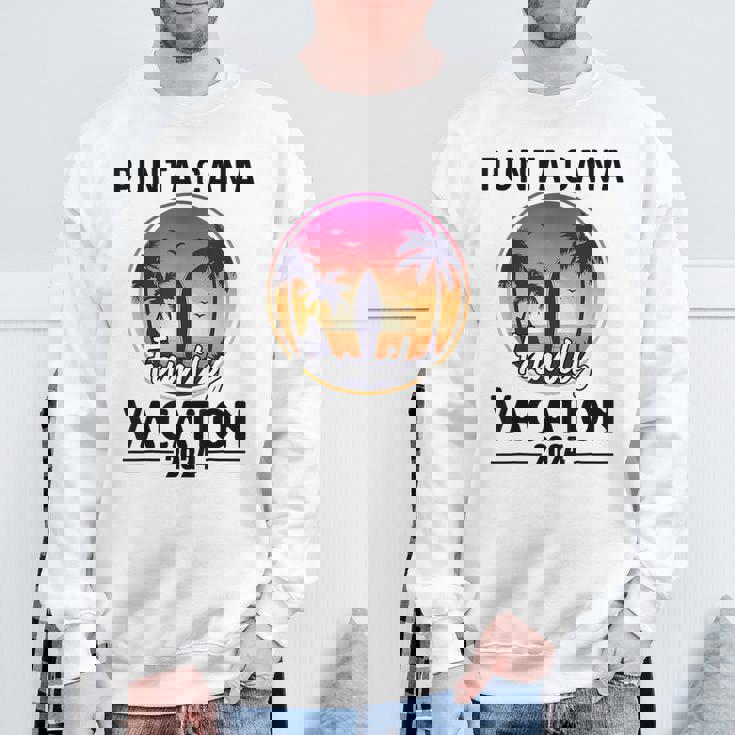 Punta Cana Family Vacation 2024 Matching Dominican Republic Sweatshirt Gifts for Old Men