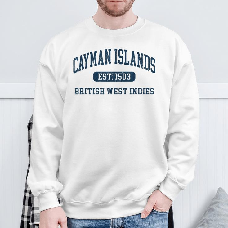 Retro Grand Cayman Islands 1503 Vintage Vacation Souvenir Sweatshirt Gifts for Old Men
