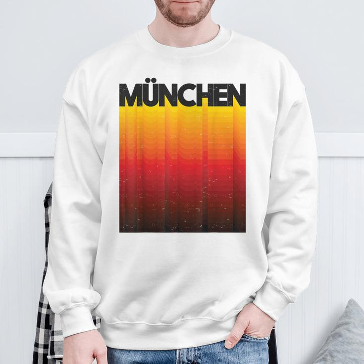 Retro Munich Sweatshirt Geschenke für alte Männer
