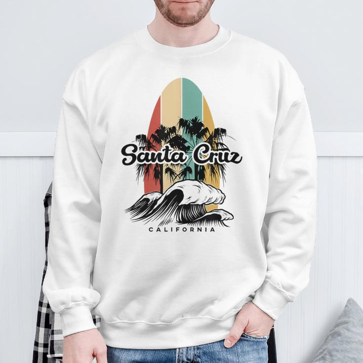 Santa Cruz California Vintage Retro Sweatshirt Geschenke für alte Männer