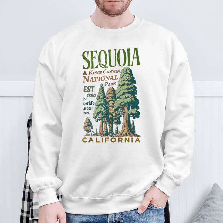Sequoia Kings Canyon National Parks Sweatshirt Gifts for Old Men