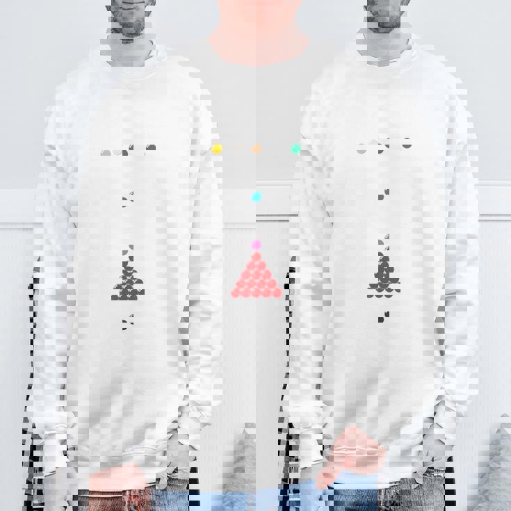 Snooker Table Sweatshirt Gifts for Old Men
