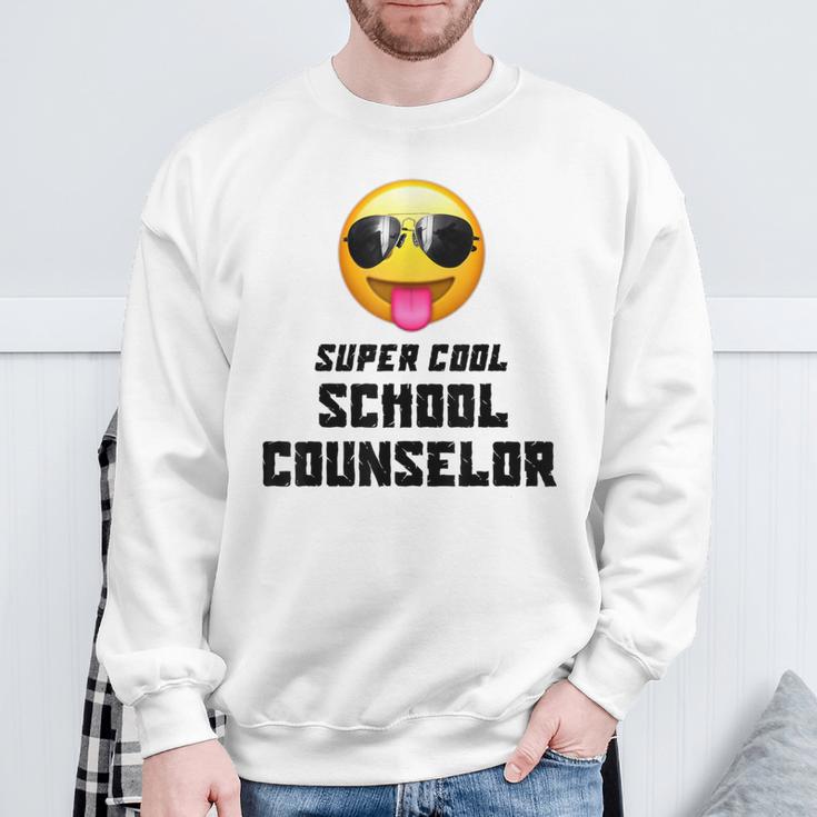 Super Cool School Counselor SunglassesSweatshirt Gifts for Old Men